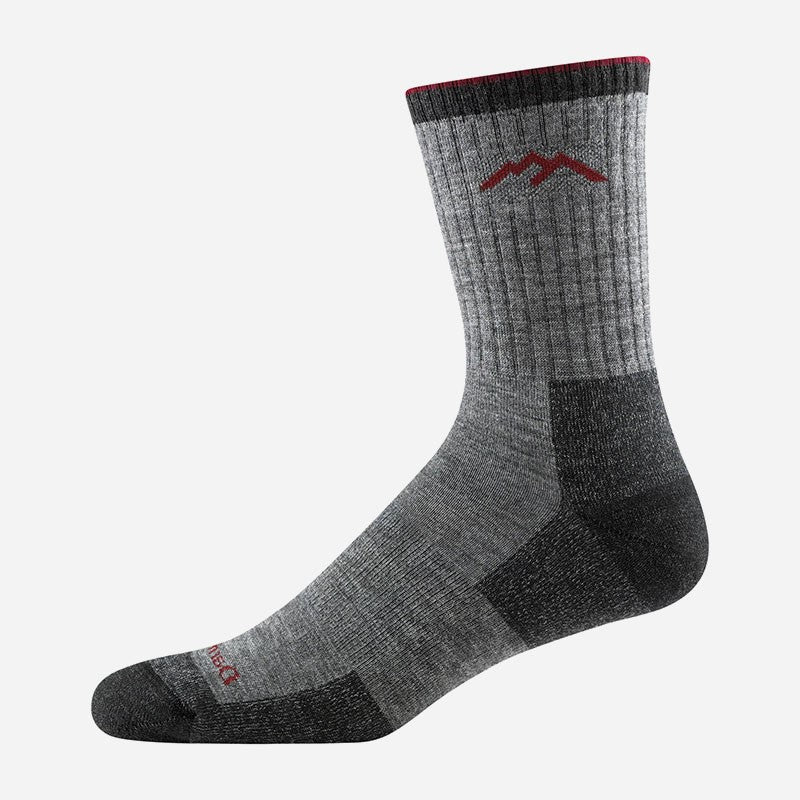Men's Hiker Micro Crew Midweight With Cushion Charcoal