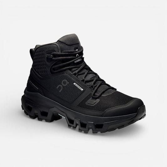 Women's Cloudrock Mid Waterproof Black/Black