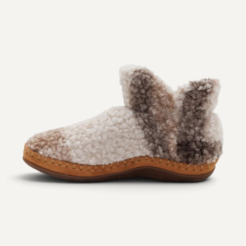 malina slipper tan plaid