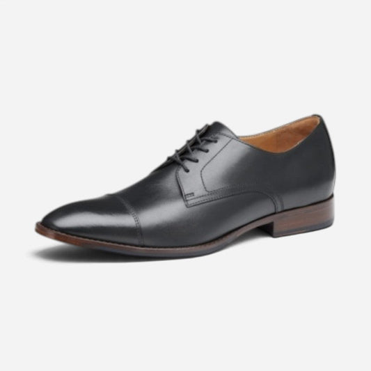Men's Richland Cap Toe Black Full Grain