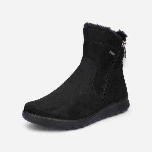 Tracy Black Hydro Microsuede