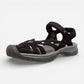 Women's Rose Sandal Black/Neutral Grey