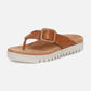 Uptown Marin Tan tumbled Leather